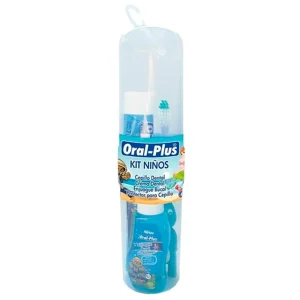 KIT NINOS ORAL PLUS AZUL
