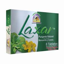 LAXAR PURGANTE MANZANILLA Y CANELA 8 TBS