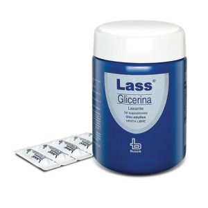 LASS SUPOSITORIO GLICERINA ADULTO X 50 UND