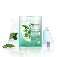 MASCARILLA FACIAL EN TELA GARNIER HYDRA BOMB MATIFICANTE BOLSA X 1 U