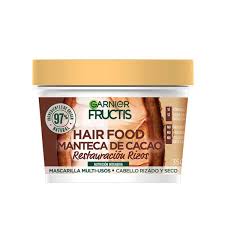 MASCARILLA GARNIER FRUCTIS HAIR FOOD MANTECA DE CACAO X 350 ML