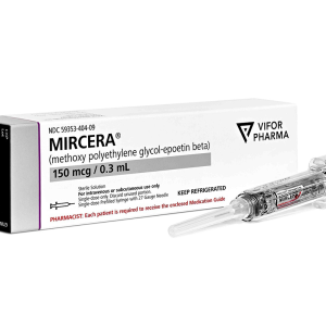 MIRCERA METHOXY POLYETHYLENE GLYCOL-EPOETIN BETA 150 MCG X 1 AMP