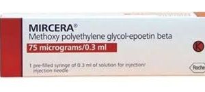 MIRCERA METHOXY POLYETHYLENE GLYCOL-EPOETIN BETA 75 MCG X 1 AMP