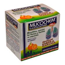 MUCOCHEM N-ACETILCISTENA 200 MG X 30 SOBRES