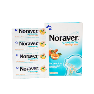 NORAVER-P NARANJA MIEL X 12 TABL