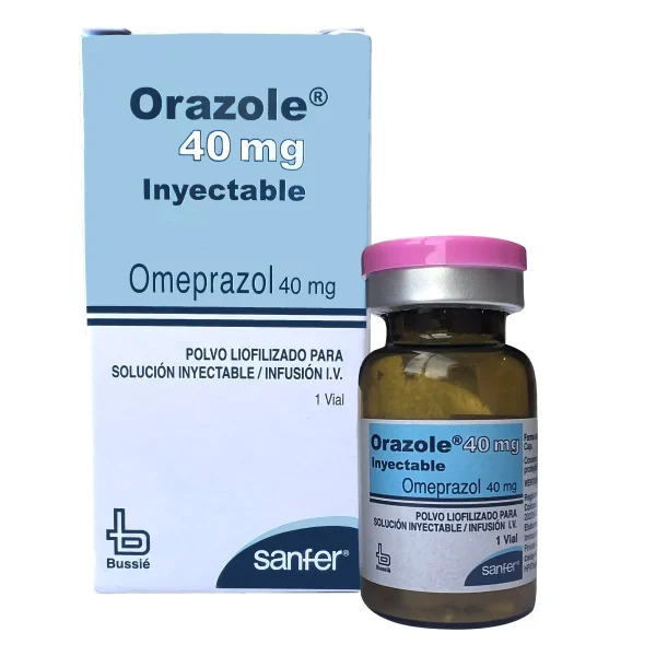 ORAZOLE OMEPRAZOL 40 MG X 1 AMP