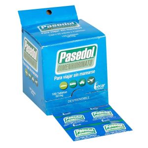 PASEDOL DIMENHIDRINATO 50 MG X 100 TABL +++