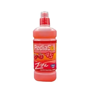 PEDIASOL ZINC 45 CEREZA X 500 ML