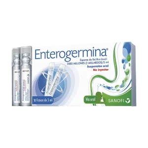 PROBIOTICO ENTEROGERMINA SUSPENSION ORAL X 10 FRASCOS