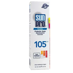 PROTECTOR SOLAR SUNPRO SPF 105 X 120 GR