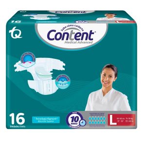 PANAL CONTENT MEDICAL ADVANCED TALLA L X 16 UND