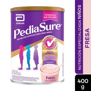 PEDIASURE POLVO FRESA X 400 GR