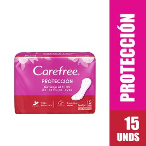 PROTECTORES DIARIOS CAREFREE REGULAR PAQUETE PAG 10 LLEV 15