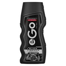 SHAMPOO EGO ANTICASPA BLACK LIMPIEZA EFECTIVA X 230 ML