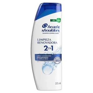 SHAMPOO HEAD Y SHOULDERS LIMPIEZA RENOVADORA X 375 ML