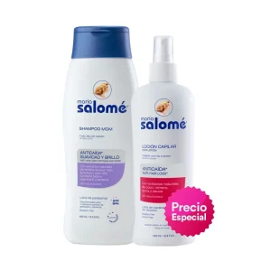 SHAMPOO MARIA SALOME MOM X 400 ML + LOCION CAPILAR X 320 ML PRECIO ESPECIAL