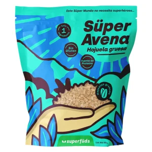 SUPER AVENA HOJUELA GRUESA BOLSA X 500 GR
