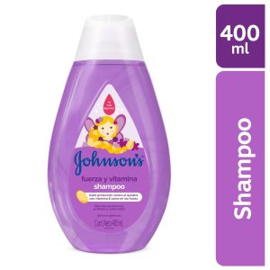 SHAMPOO JOHNSON FUERZA Y VITAMINA X 400 ML