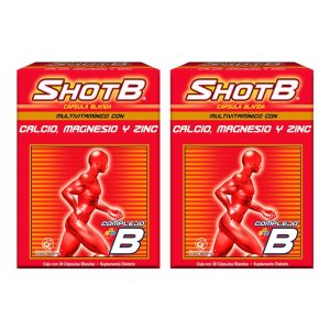 SHOT B X 30 CAP X 2 PRECIO ESPECIAL