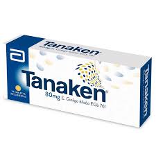 TANAKEN GINKGO BILOBA 80 MG X 14 TABL