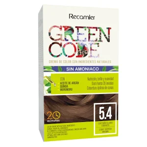 TINTE GREEN CODE KIT 5.4 CASTANO CLARO COBRIZO