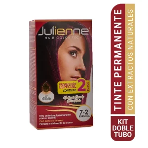 TINTE JULIENNE ESTUCHE DOBLE BORGONA 7-2