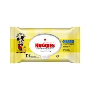 TOALLAS HUMEDAS HUGGIES LIMPIEZA DIARIA X 112 UND