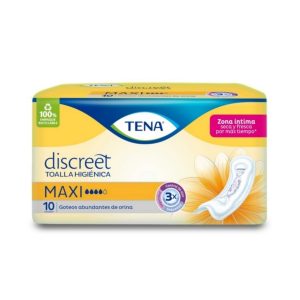 TENA MUJER MAXI X 10 UND