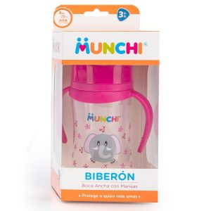 TETERO MUNCHI BOCA ANCHA MANIJA X 8 ONZAS