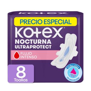 TOALLA KOTEX NOCTURNA ALAS X 8 UND PRECIO ESPECIAL