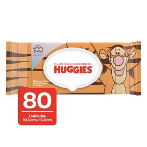 TOALLAS HUMEDAS HUGGIES MANITOS Y CARITAS X 80 UND