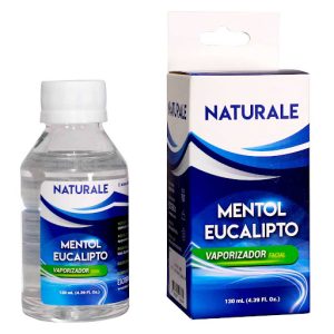 VAPORIZADOR FACIAL NATURALE MENTOL EUCALIPTO X 130 ML