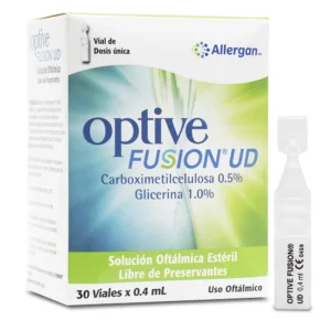 OPTIVE FUSION UD SLN OFT - CAJA x 30 VIAL x 0.4 ML C/U
