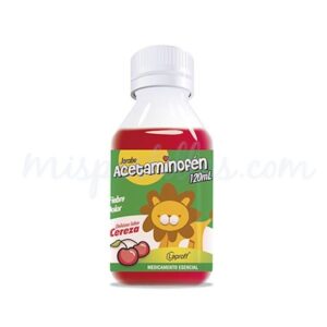 ACETAMINOFEN 150 MG/5 ML JARABE - FCO x 120 ML - SABOR CEREZA
