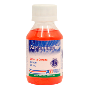 ACETAMINOFEN 150 MG/5 ML JBE - FCO x 90 ML