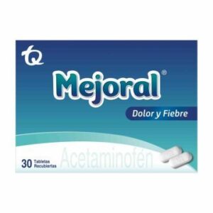 ACETAMINOFEN TAB 500MG CAJAX30 (MEJORAL)