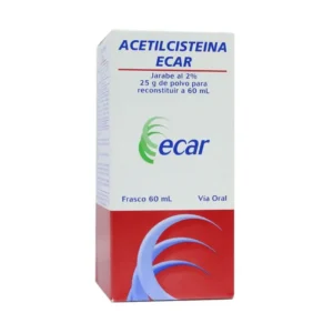 ACETILCISTEINA 2% JARAB POLVO PARA SLN ORAL - FCO x 60 ML