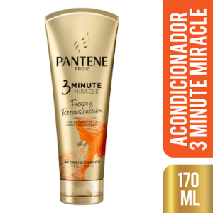 ACOND. PANTENE PRO V 3 MINUTE MIRACLE FUERZA Y RECONSTRUCCION - FCO x 90 ML