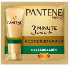 ACOND. PANTENE PRO V 3 MINUTE MIRACLE RESTAURACION - DISPLAY x 12 SACHET x 10 ML