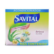 ACONDICIONADOR SAVITAL COLAGENO Y SABILA - SACHET x 25 ML