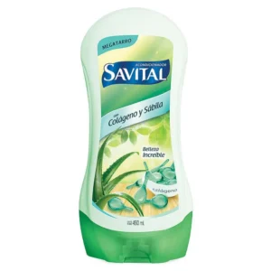 ACONDICIONADOR SAVITAL CON COLAGENO Y SABILA BELLEZA INCREIBLE - MEGATARRO x 490 ML