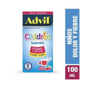 ADVIL CHILDREN IBUPROFENO 100 MG X 100 ML