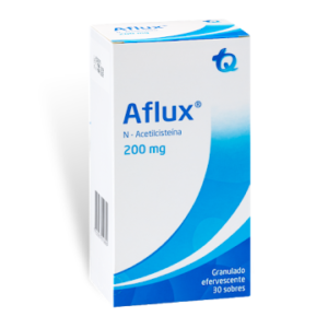 AFLUX 200 MG GRANULOS EFERVESCENTE - CAJA x 30 SOBRES