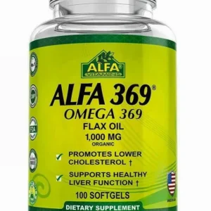 ALFA OMEGA 369 - 1000 MG - FCO x 100 CAPS BLANDAS