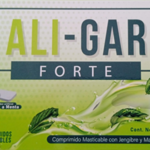 ALI-GAR FORTE - CAJA x 15 TAB MASTICABLES SABOR MENTA