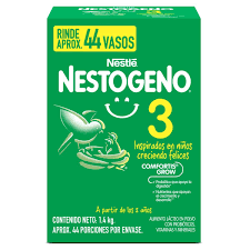 ALIMENTO LACTEO NESTOGENO 3 X 1400 GR