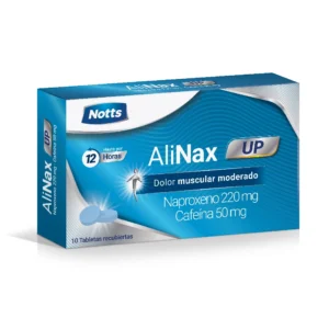 ALINAX UP 220 MG/50 MG - CAJA x 10 TAB RECU