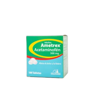 AMETREX 500 MG - CAJA x 100 TAB