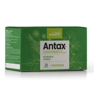 ANTAX CON CALENDULA SUSP ORAL - CAJA PLEGADIZA x 24 SACHETS x 15 ML C/U