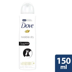 ANTITRANS. DOVE INVISIBLE DRY 1/4 CREMA HUMECTANTE AEROSOL - FCO x 89 GR (150ML)
